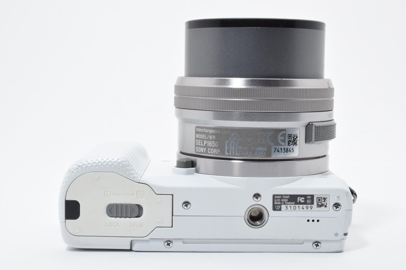 美品】ソニー SONY a5000 デジカメ ホワイト ショット7596回 - メルカリ