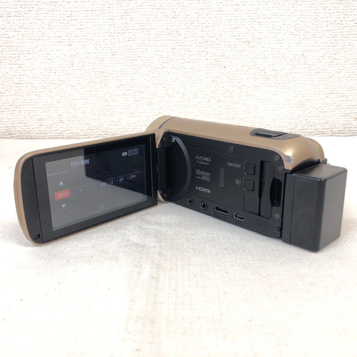 HDビデオカメラ Canon iVIS HF R62 (ベージュ) Canon キャノン ビデオ