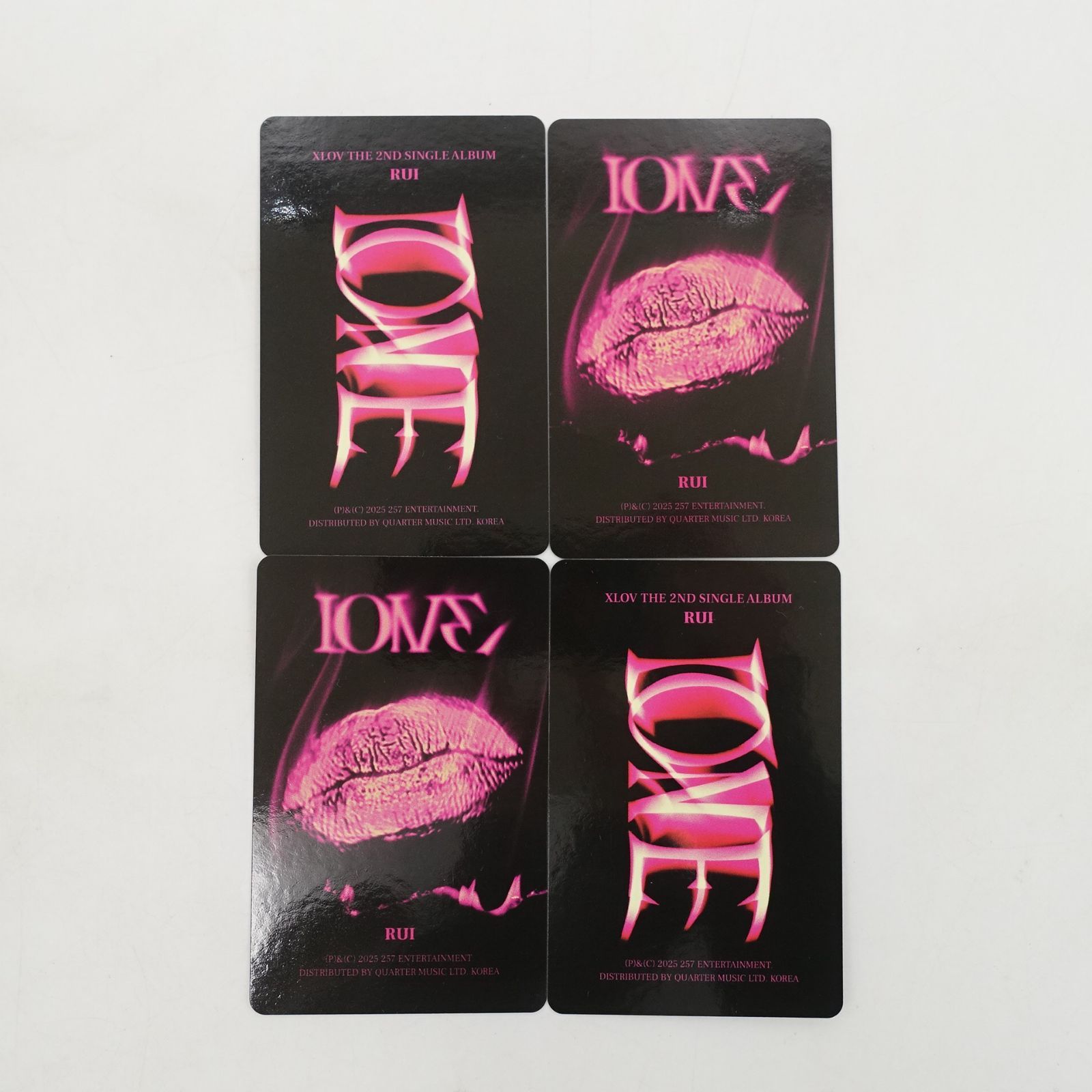 XLOV ルイ I ONE 封入 トレカ フォト カード RUI エックスラブ - メルカリ