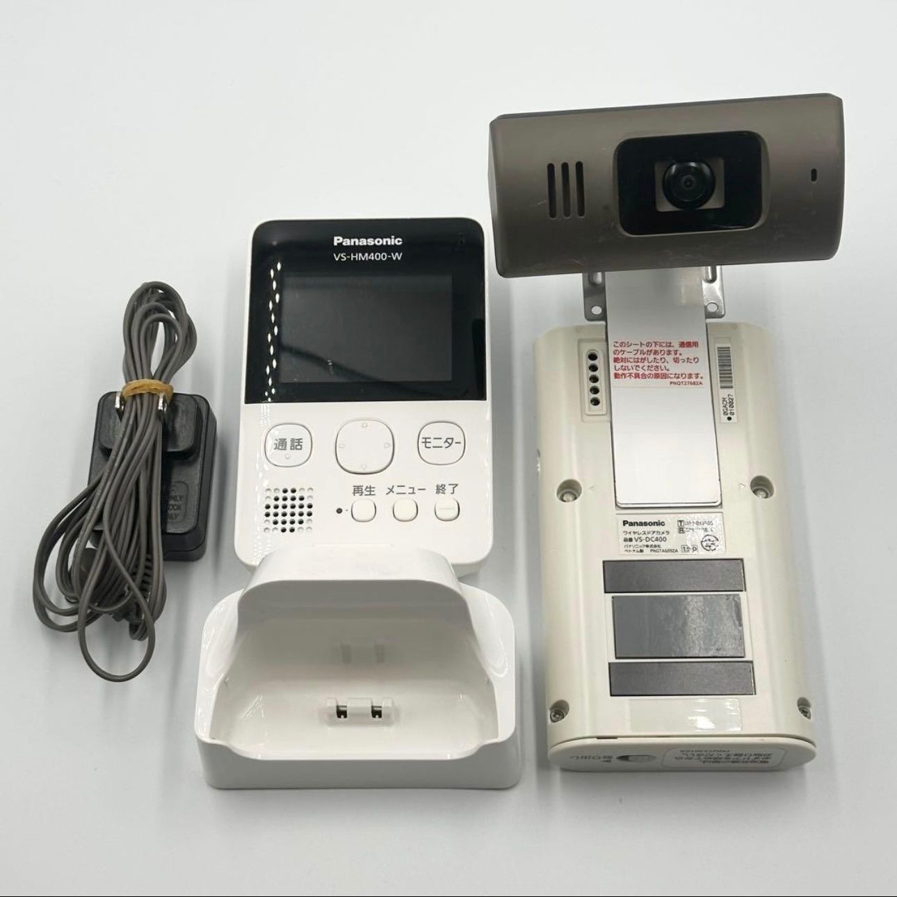 Panasonic テレビドアホン VS-HM400-W VS-DC400 - メルカリ