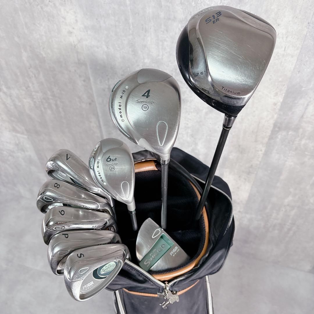 V809 PRGR Sweep レディース ゴルフ クラブ フルセット 入門 - メルカリ