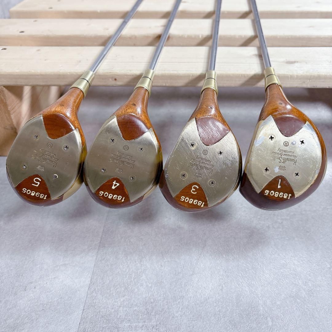 V698 ケネス・スミス ハンドメイド 木製 ウッド 4本セット - メルカリ