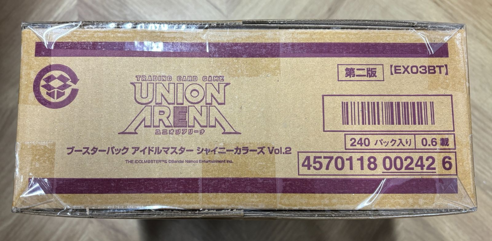 新品未開封品】 ユニオンアリーナ シャイニーカラーズ Vol.2 カートン