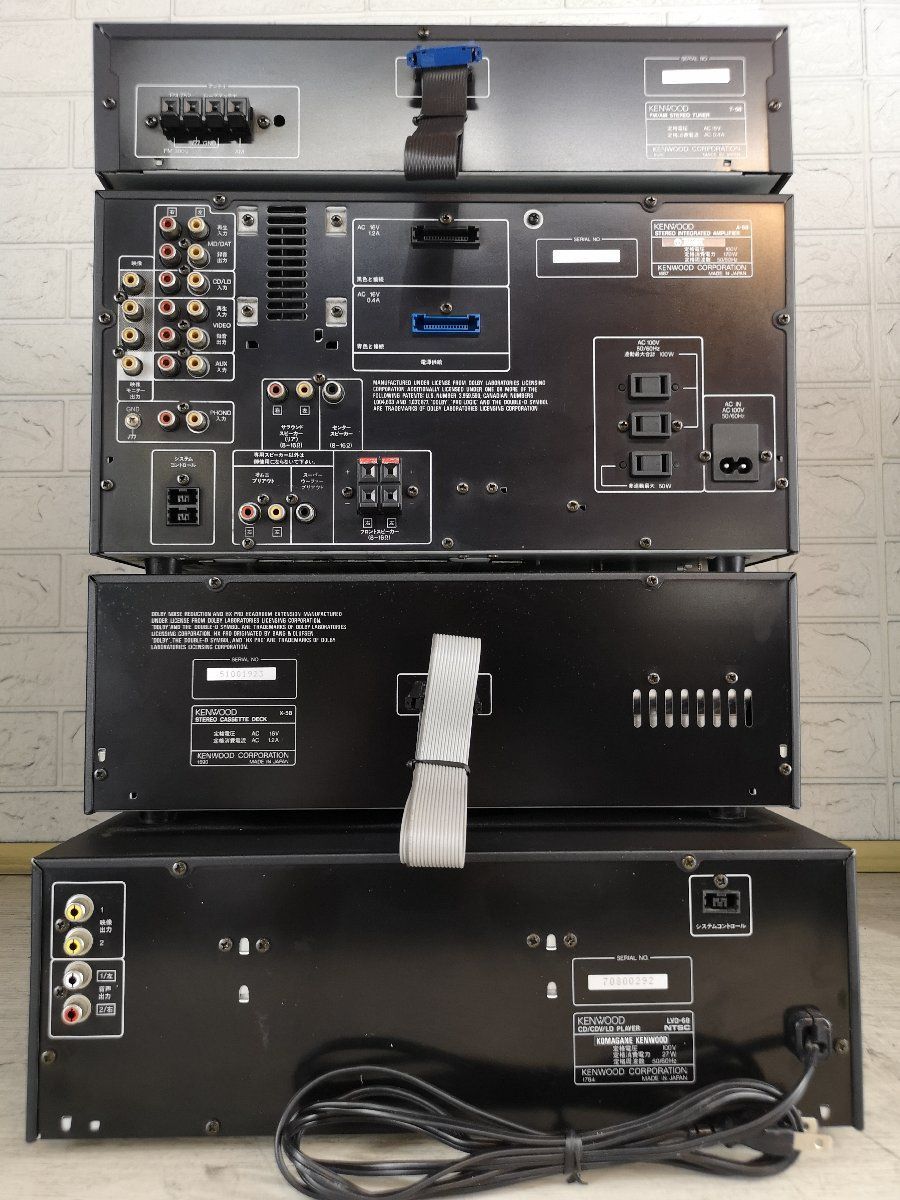 ☆冬の感謝祭☆彡◇KENWOOD ROXY V5LD バブルコンポ ケンウッド ◇整備