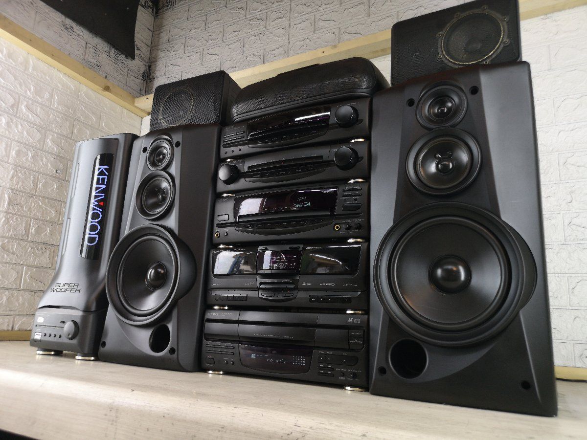 ☆冬の感謝祭☆彡◇KENWOOD ROXY V5LD バブルコンポ ケンウッド ◇整備