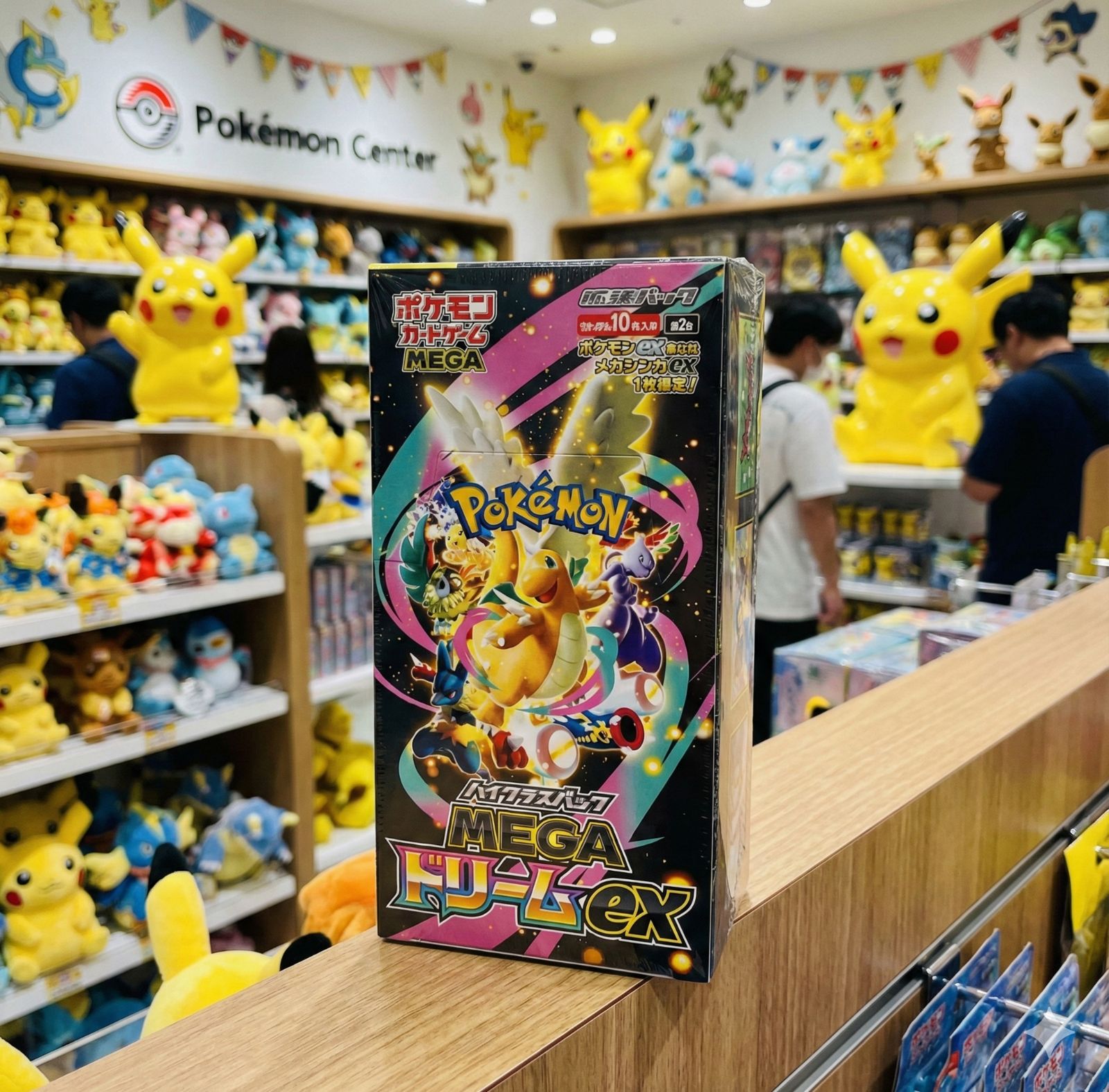 ✓【新品未開封 シュリンク付き】ポケモンカードゲーム MEGAドリームex