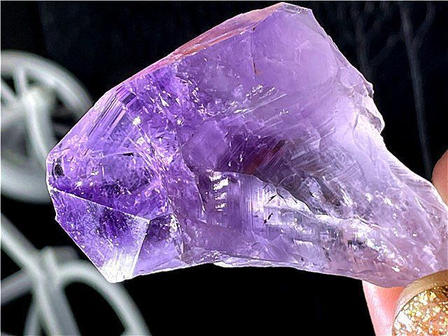 AAA級家庭円満◇天然ウルグアイ産アメジスト原石YT2G3/253G44A AAA級