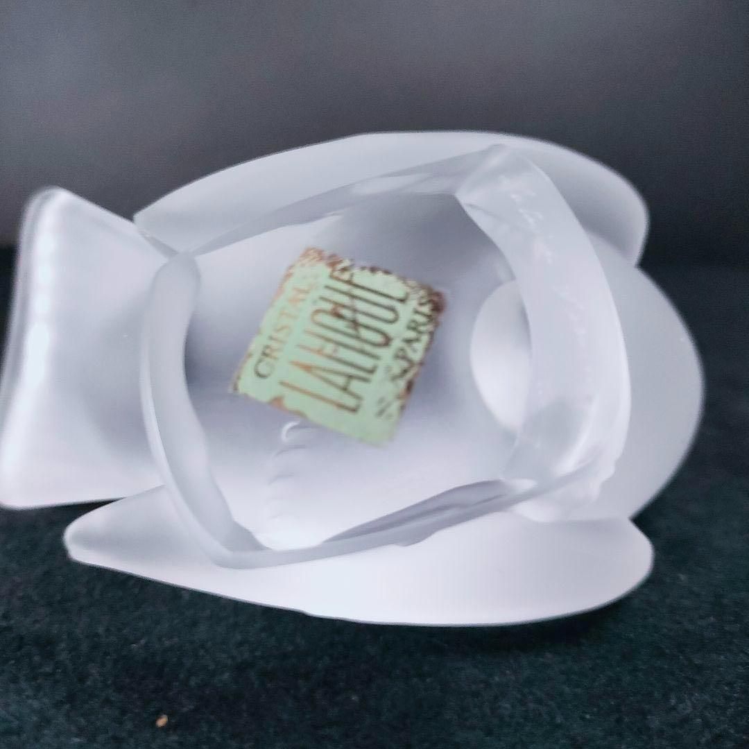 ルネ・ラリック クリスタル スズメ ペーパーウェイト 雀 小鳥 鳥 置物