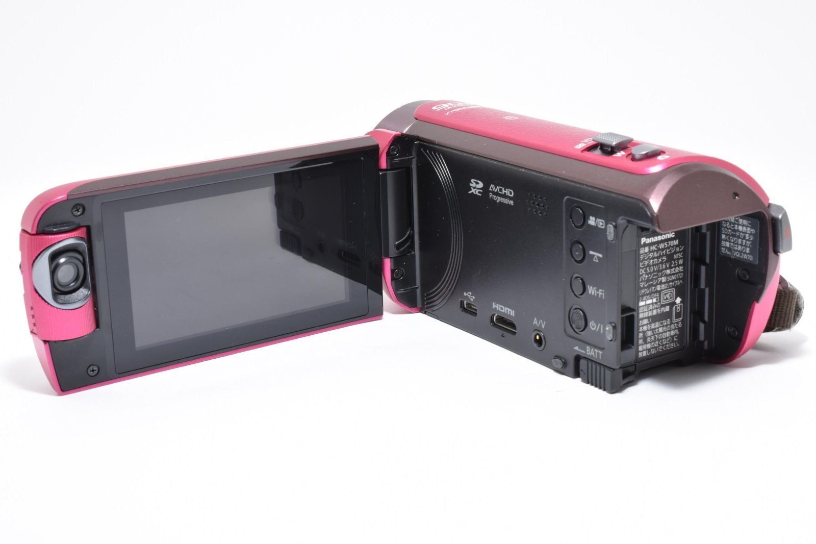 返品保証】スマホ転送！Panasonic HC-W570M ビデオカメラ 返品保証