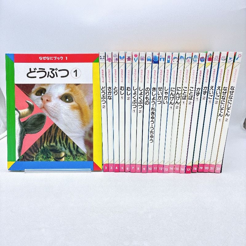 絵本/児童/小学生☆まとめ売り】なぜなにブック 22冊セット 図鑑