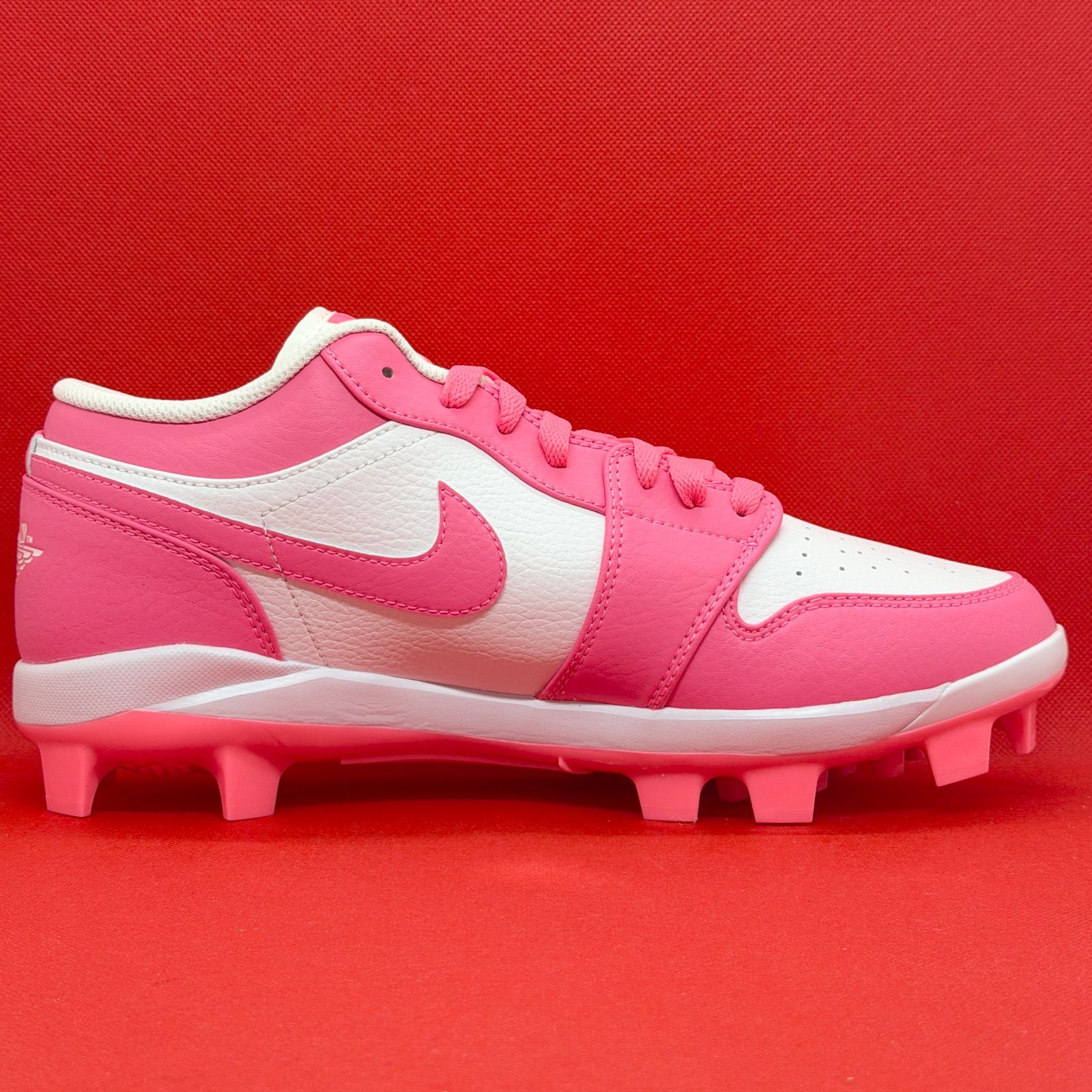 新品 ナイキ 野球スパイク ジョーダン1 レトロ MCS LOW ピンク