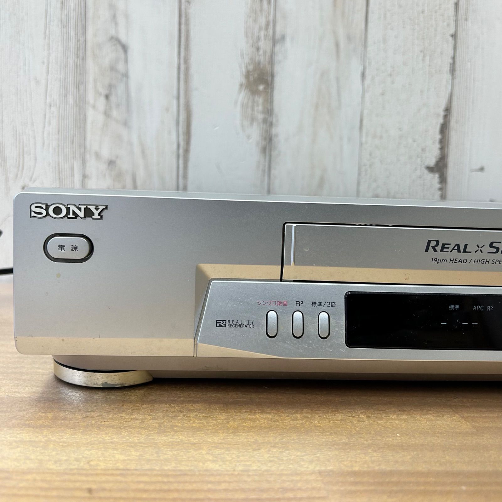 SONY VHSビデオカセットレコーダーSLV-R30 要修理品 SONY VHSビデオ