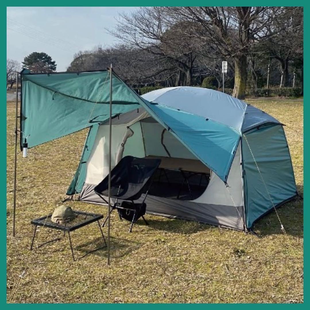 新品】DUCKNOT ハンティングドーム テント 2人用 煙突穴付き