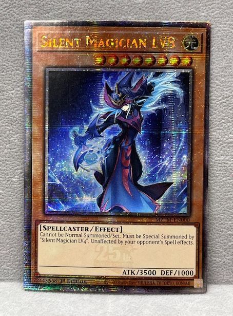 遊戯王 英語 北米版 サイレント・マジシャンLV8 クォーター