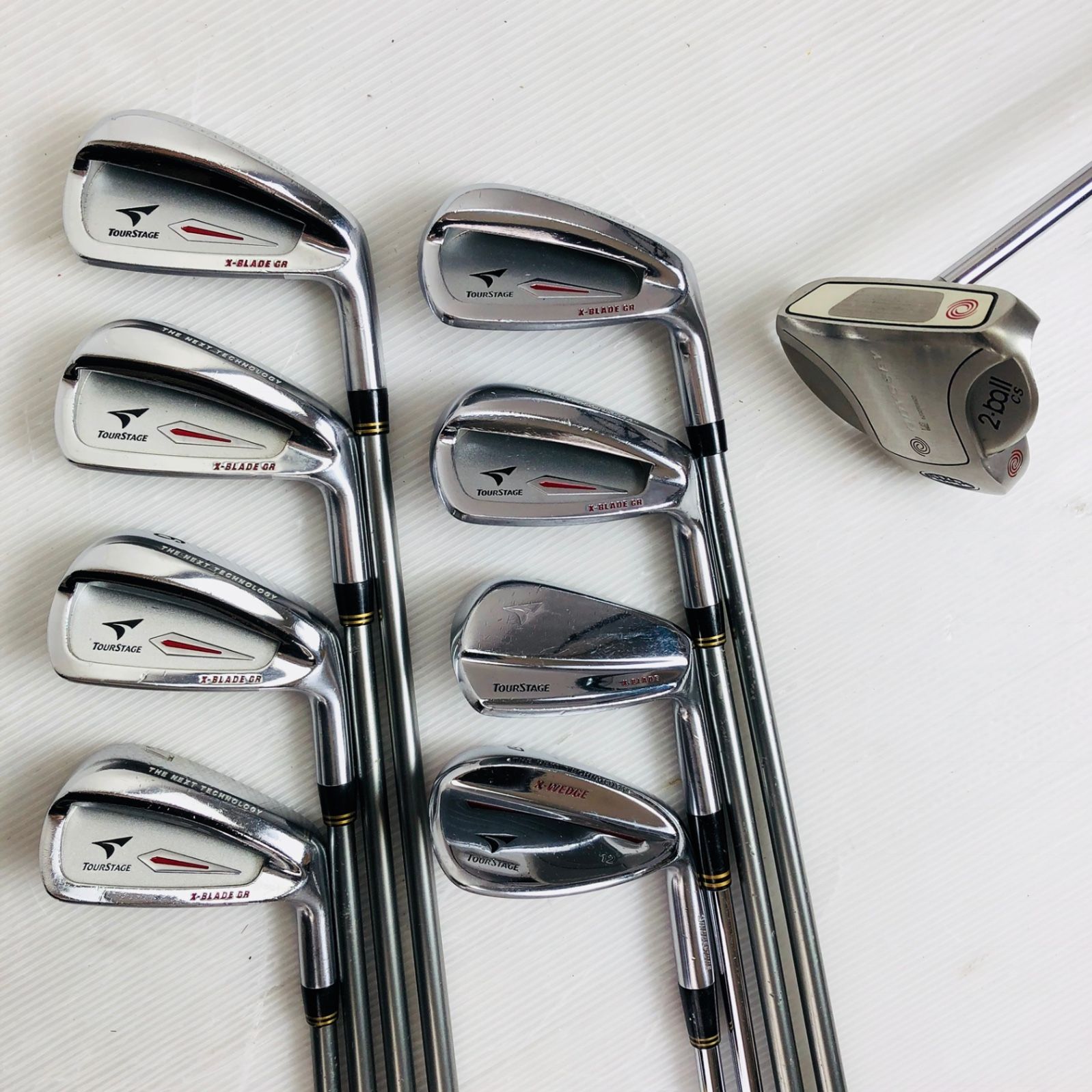 メンズ右利き初心者用 ヤマハ インプレス ゴルフクラブセット W-2640