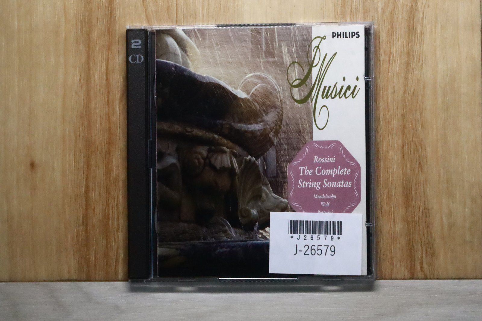 国内盤CD☆イ・ムジチ合奏団/□ ロッシーニ:弦楽ソナタ集(2つの