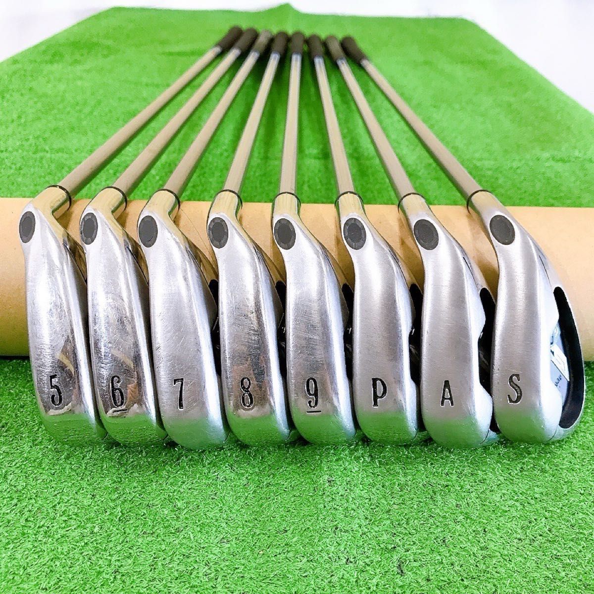 テ01☆キャロウェイ X-18 8本レディースアイアンセットL Callaway 純正