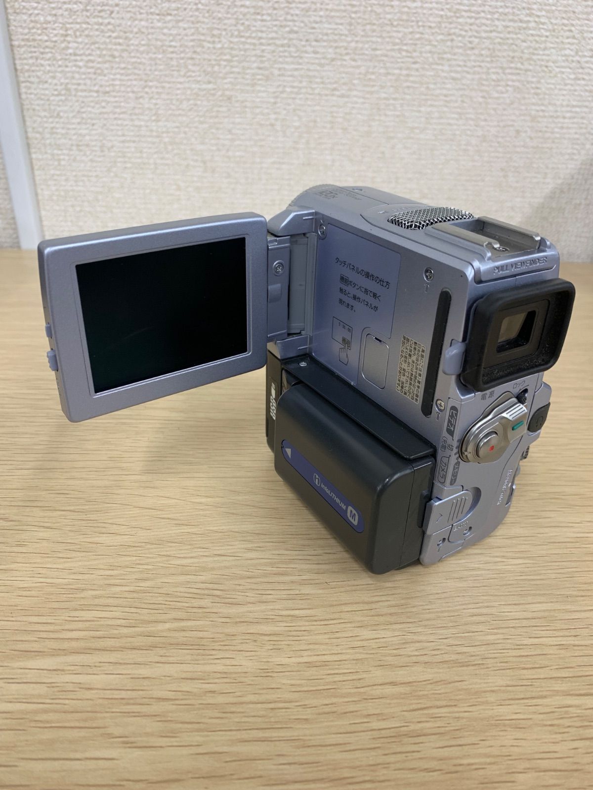 4【通電動作未確認】SONY MiniDVビデオカメラ DCR-PC9【カメラ】【2