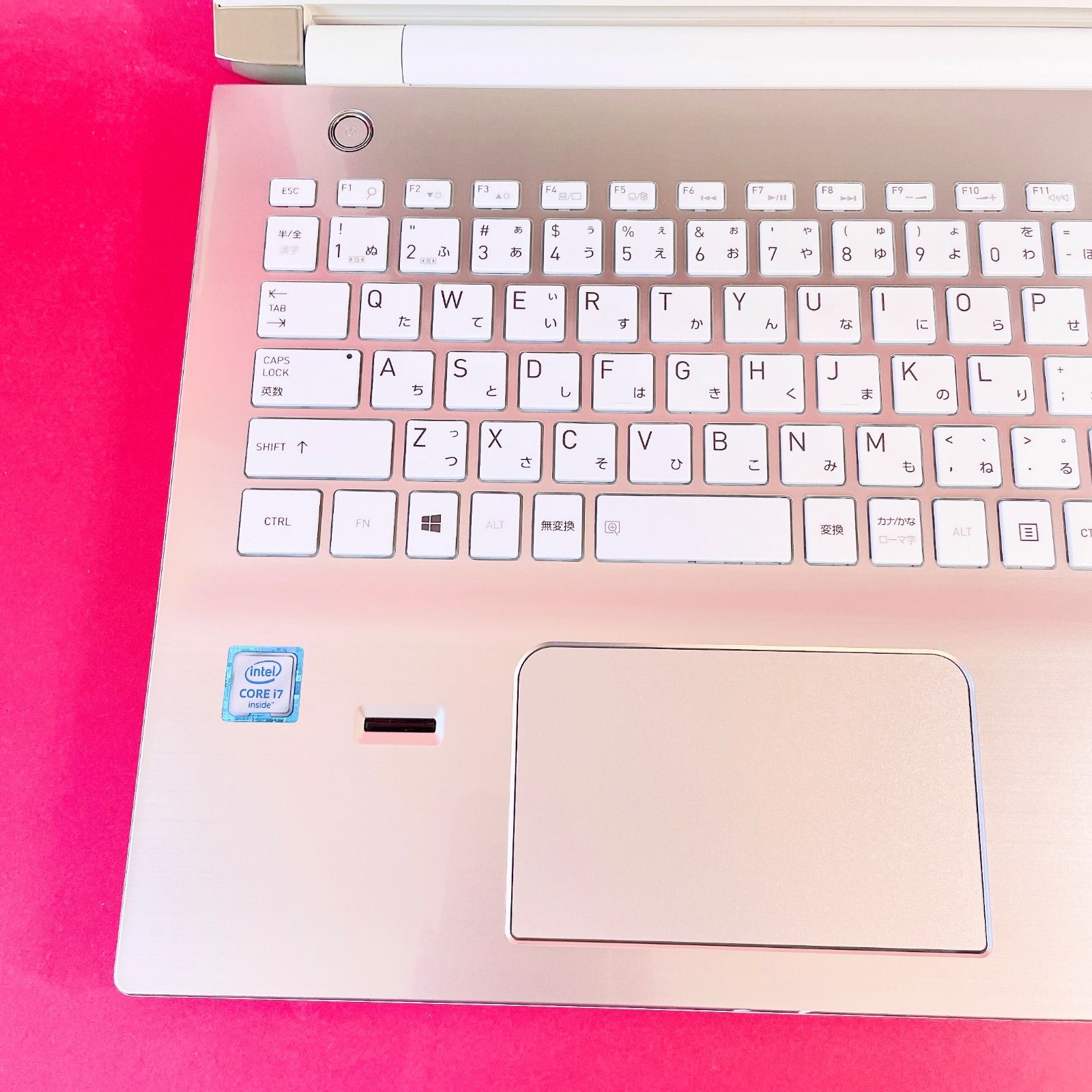 美品Corei7✨ゴールド薄型ノートPC✨Windows10 - メルカリ