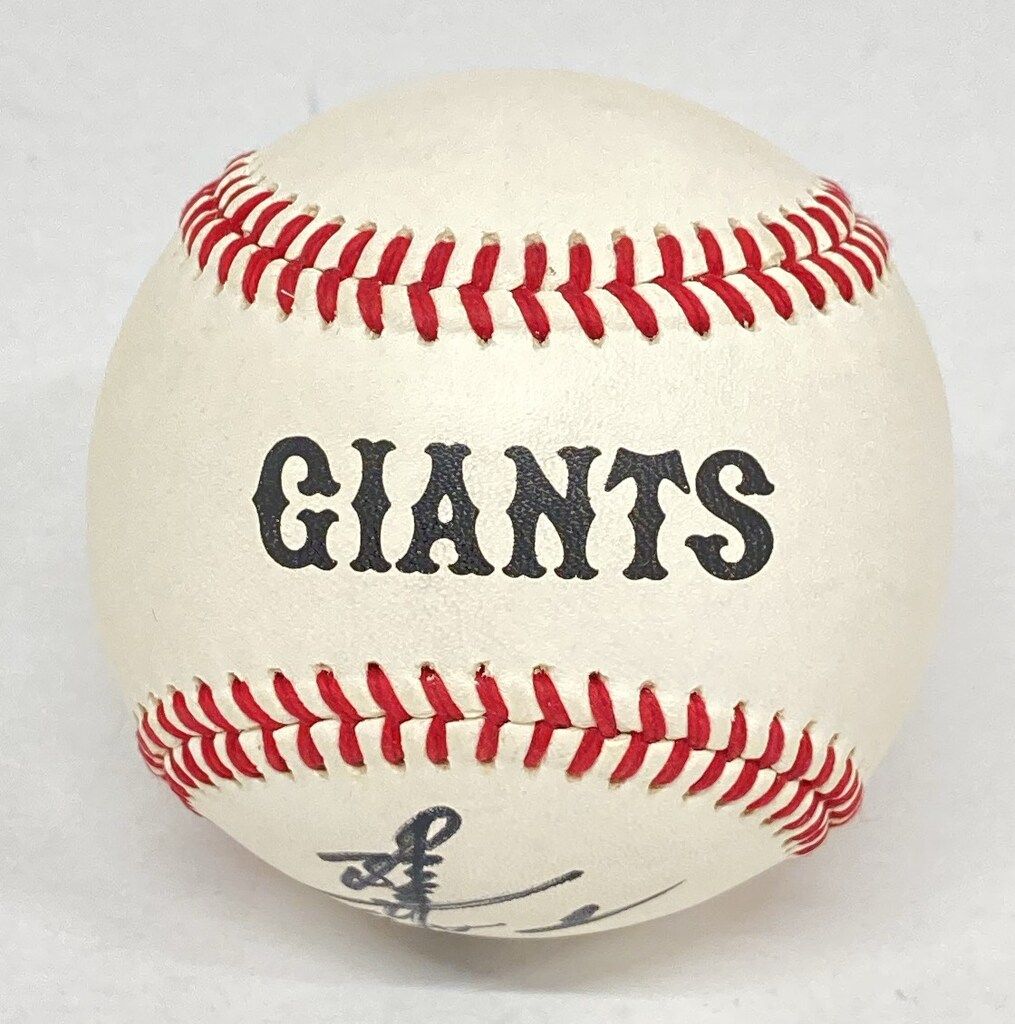 陽岱鋼選手 直筆サインボール ジャイアンツ シーズンシート オーナー