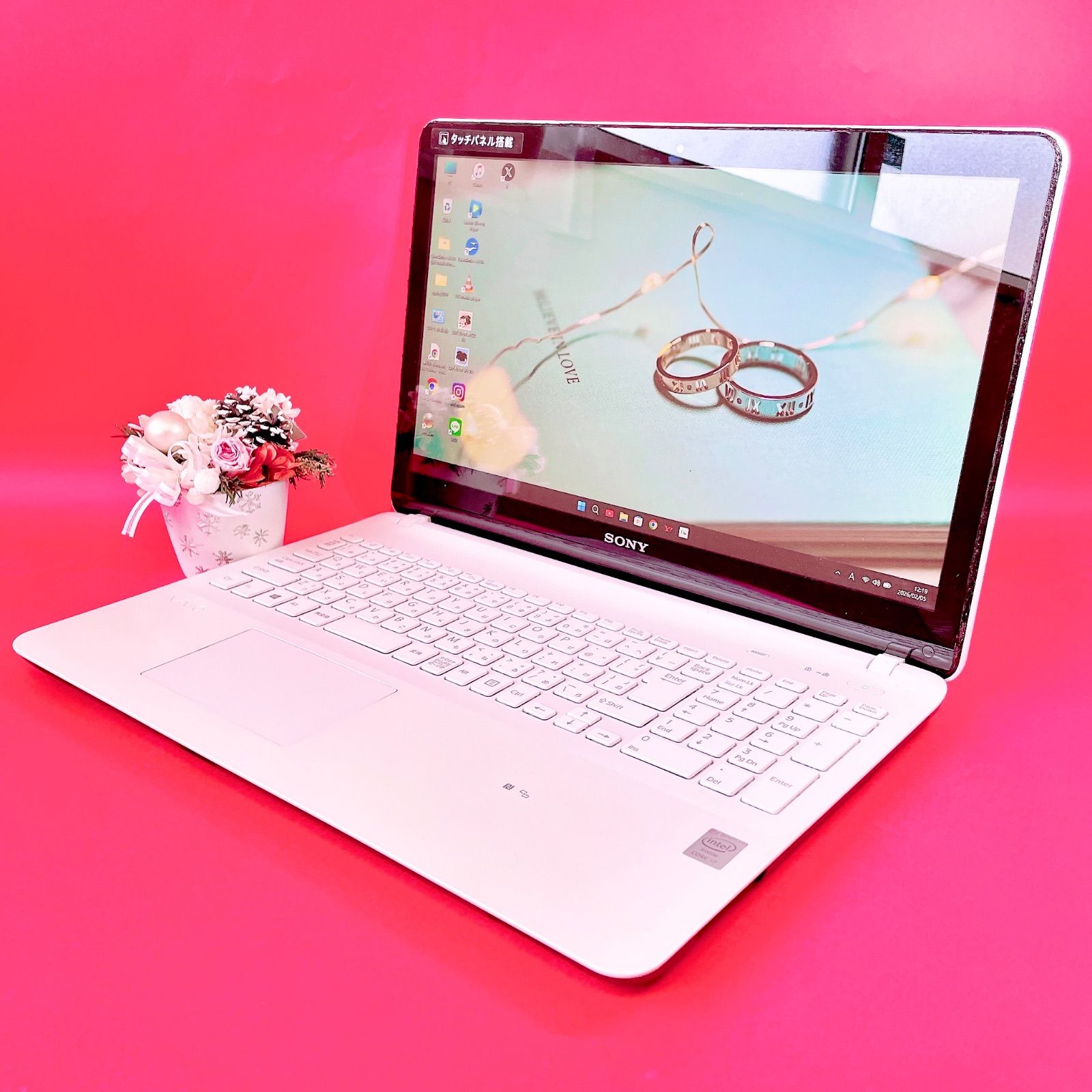 高性能Corei7‼️メモリ16GB✨️薄型VAIOノートパソコン おしゃれ