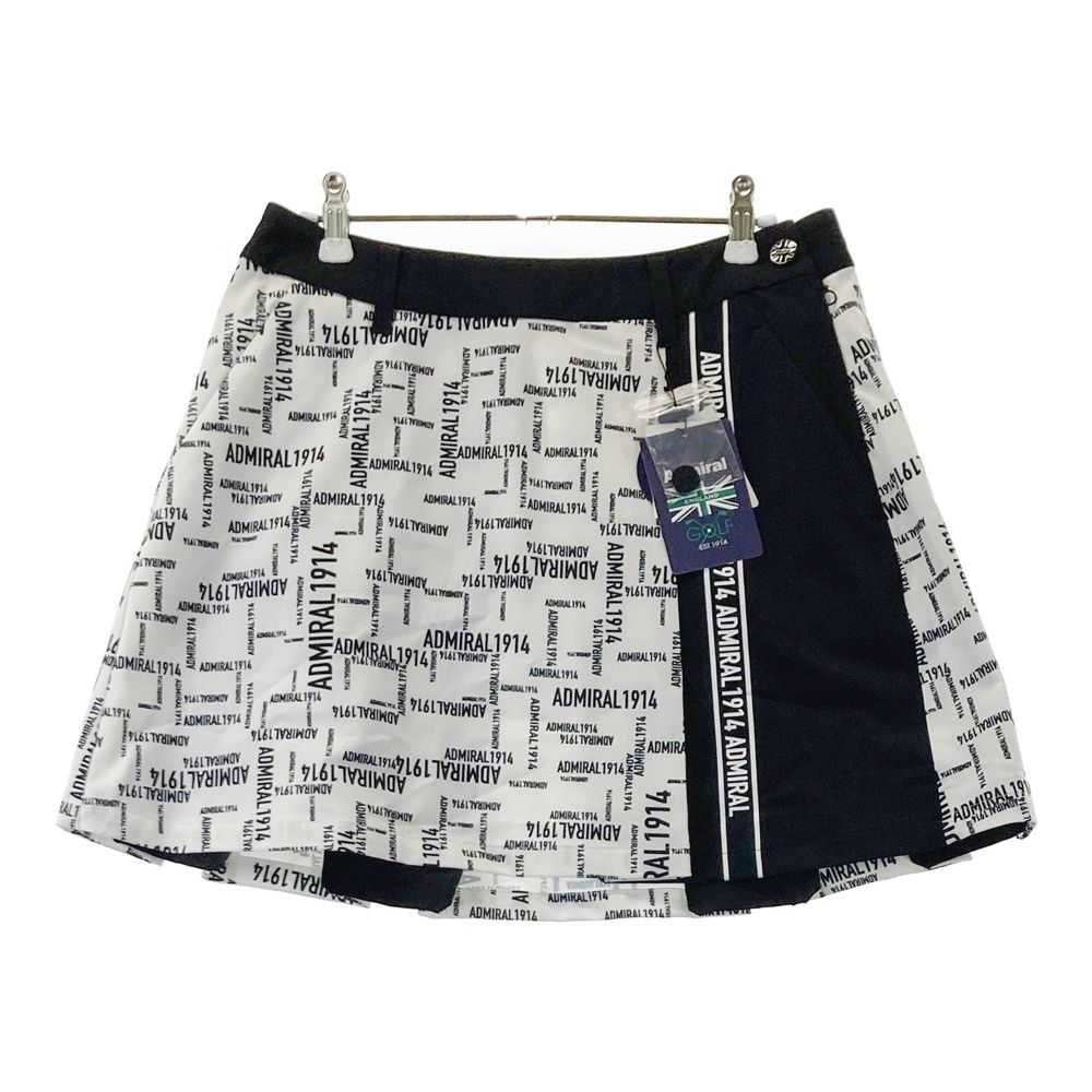 サイズ：L ADMIRAL アドミラル スカート 総柄 ホワイト系