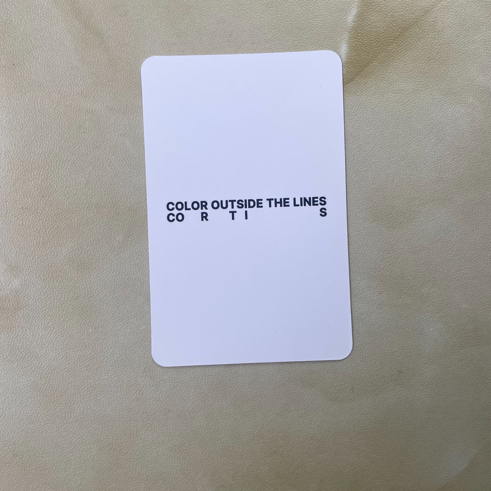 CORTIS マーティン 1st サノク 事前収録限定 トレカ B CORTIS