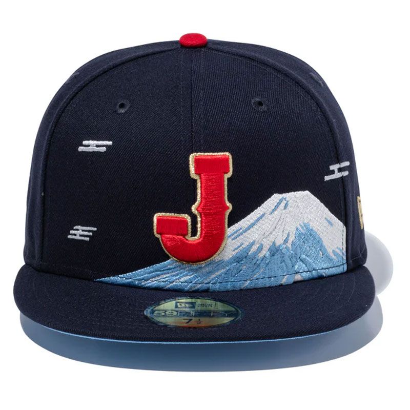 ニューエラ NEWERA 59FIFTY World Baseball Classic Mt.FUJI ネイビー