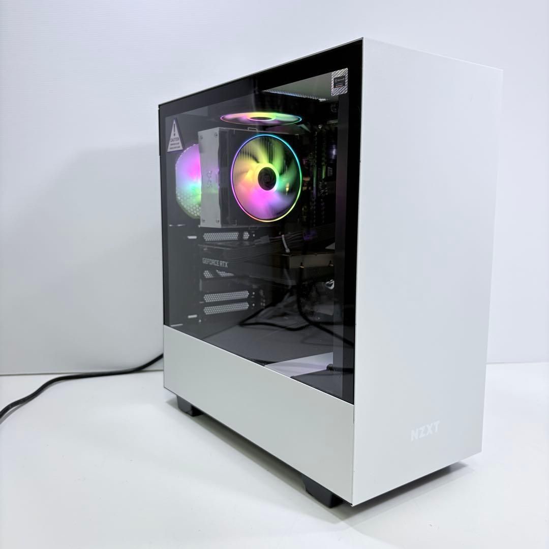 動作保証】ゲーミングPC i7 8700K RTX3060 人気のNZXT AI画像生成も