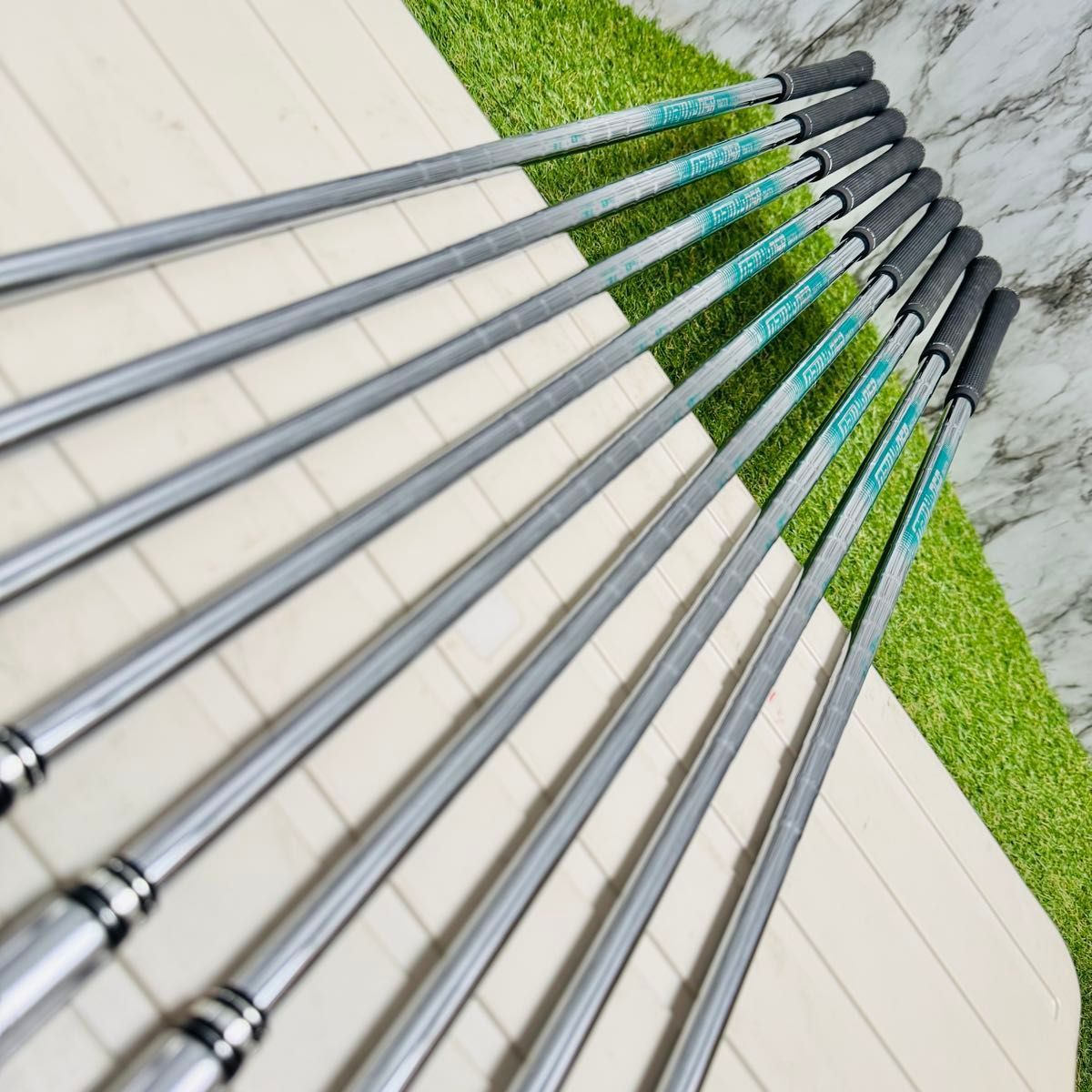 豪華9本】ピン G430 黒ドット メンズアイアンセット スチール S - メルカリ