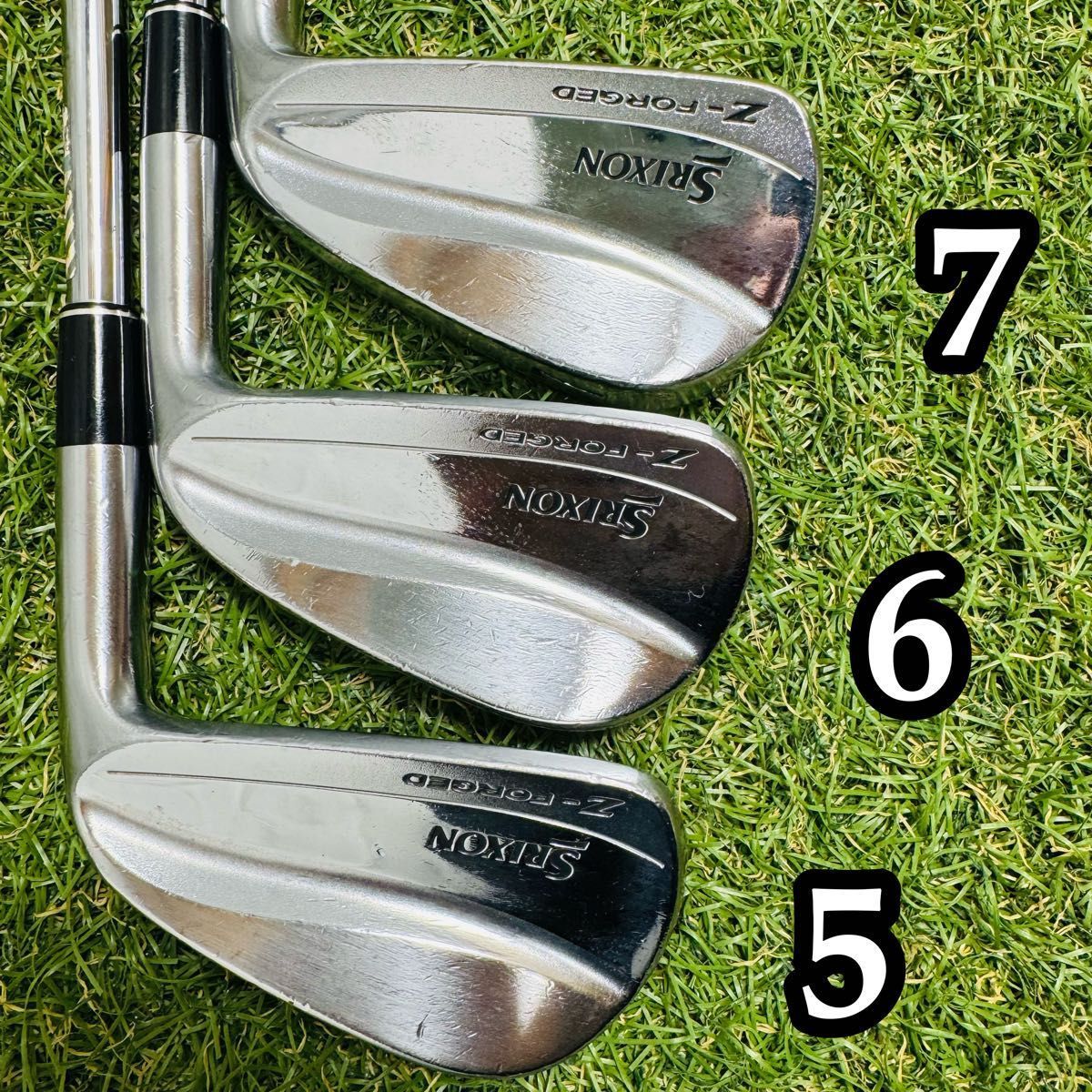 良品】スリクソン Z-FORGED メンズアイアンセット 6本 スチール S
