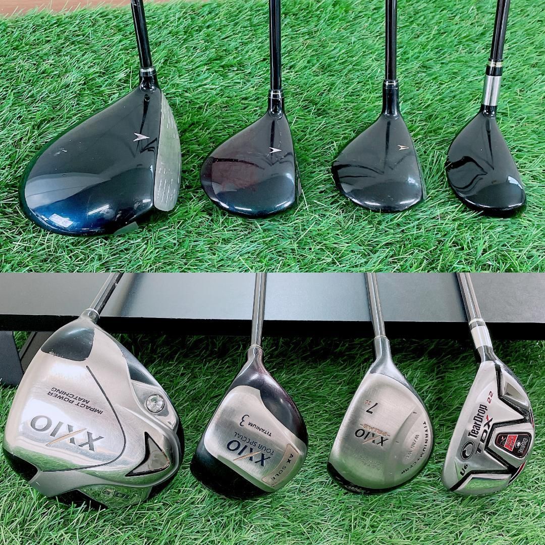 ゼクシオ XXIO入り！ メンズゴルフ 13本 初心者 即コース フルセット