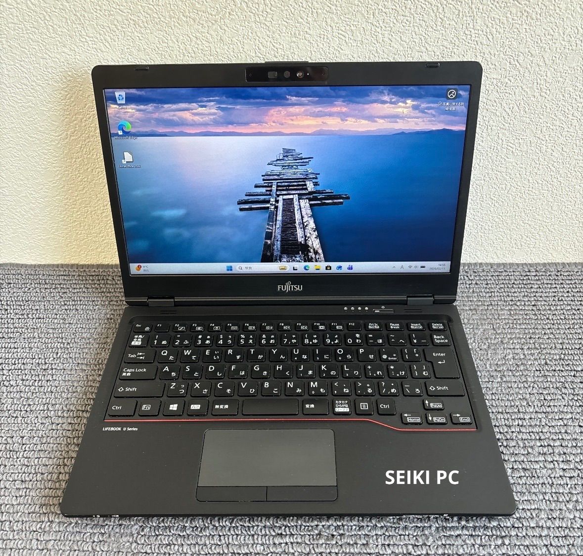 富士通lifebook U7311/F i5-1145G7 メモリ8GB SSD 256GB Win11 顔認証