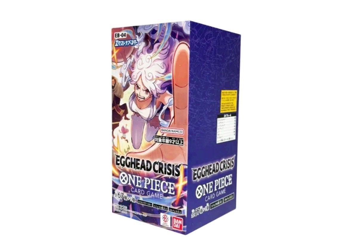 ✓ 【新品未開封】ONE PIECEカードゲーム EB-04 EGGHEAD CRISIS