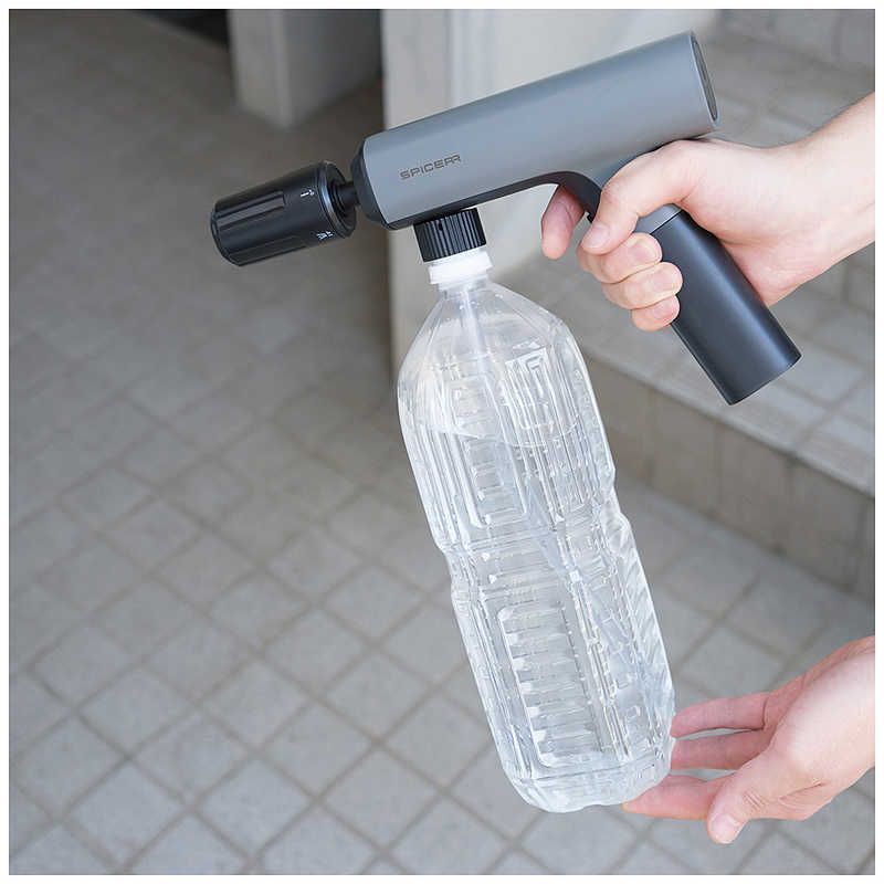 新品 未開封 】 スパイサー ポケッタブル高圧洗浄機 SPICERR ブラック