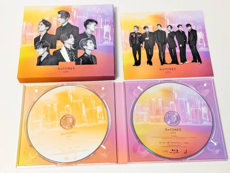 SixTONES アルバム 9点セット まとめ売り 1st/CITY/声/THE VIBES Blu