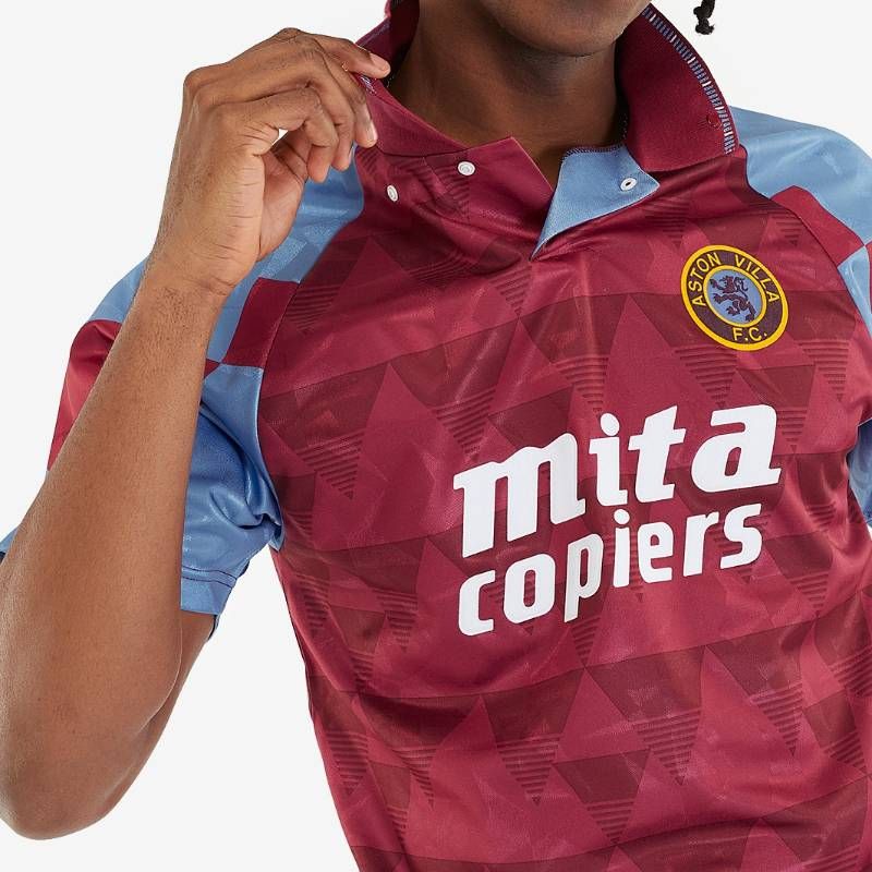 送料無料・匿名配送】Score Draw アストン・ヴィラ 1990 復刻 ホーム