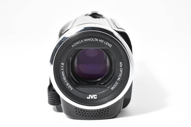 実用光学美品 箱あり】JVC Everio GZ-E180 黒 ブラック ビデオカメラ