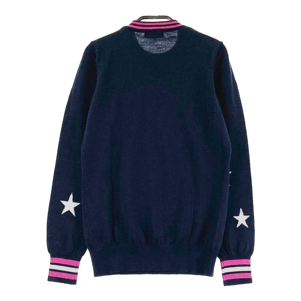 サイズ：M MUNSING WEAR マンシングウェア ニットセーター 星柄 スター
