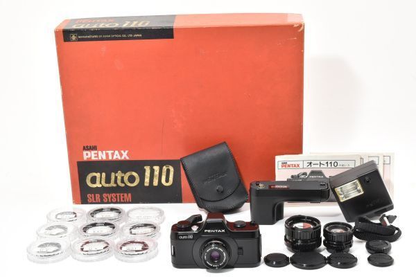 ☆ペンタックス PENTAX auto 110 SLR SYSTEM セット ☆ T40#5184