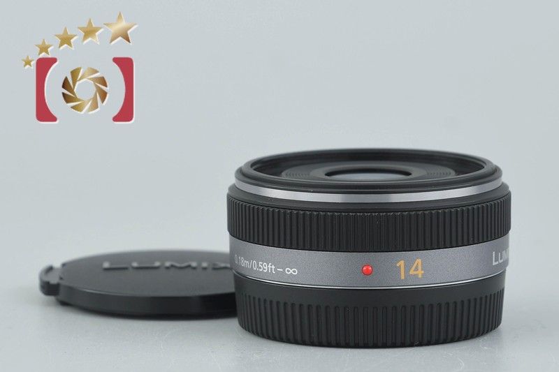 中古】Panasonic パナソニック LUMIX G 14mm f/2.5 ASPH. H-H014
