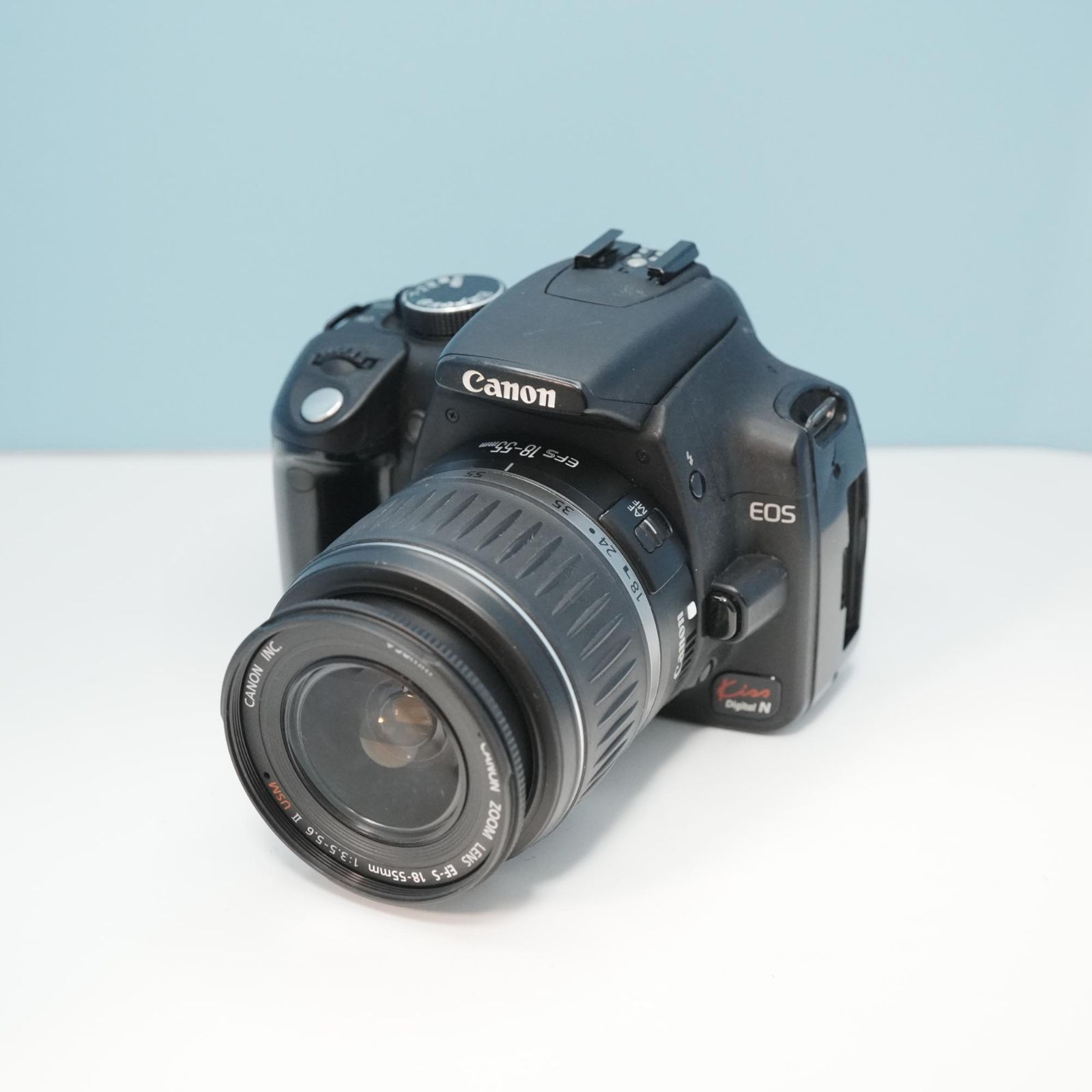 Canon EOS kiss Digital N 一眼レフ スマホ転送OK フルセット a5827