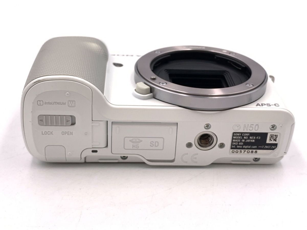 中古】 【並品】 ソニー α NEX-F3 ボディ ホワイト - メルカリ
