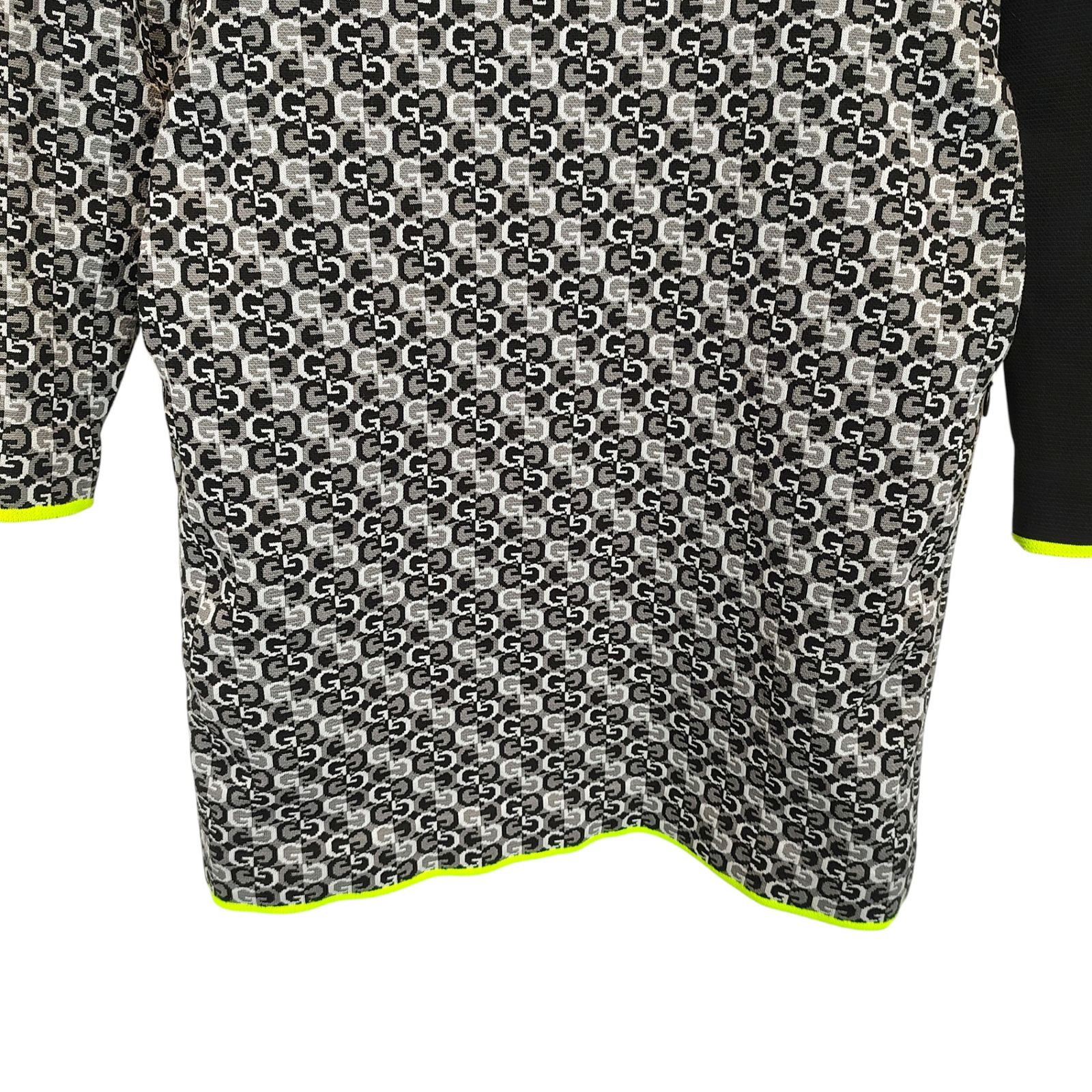 G/FORE ジーフォア ゴルフ ロゴ総柄 ニット ワンピース 073215762-0005