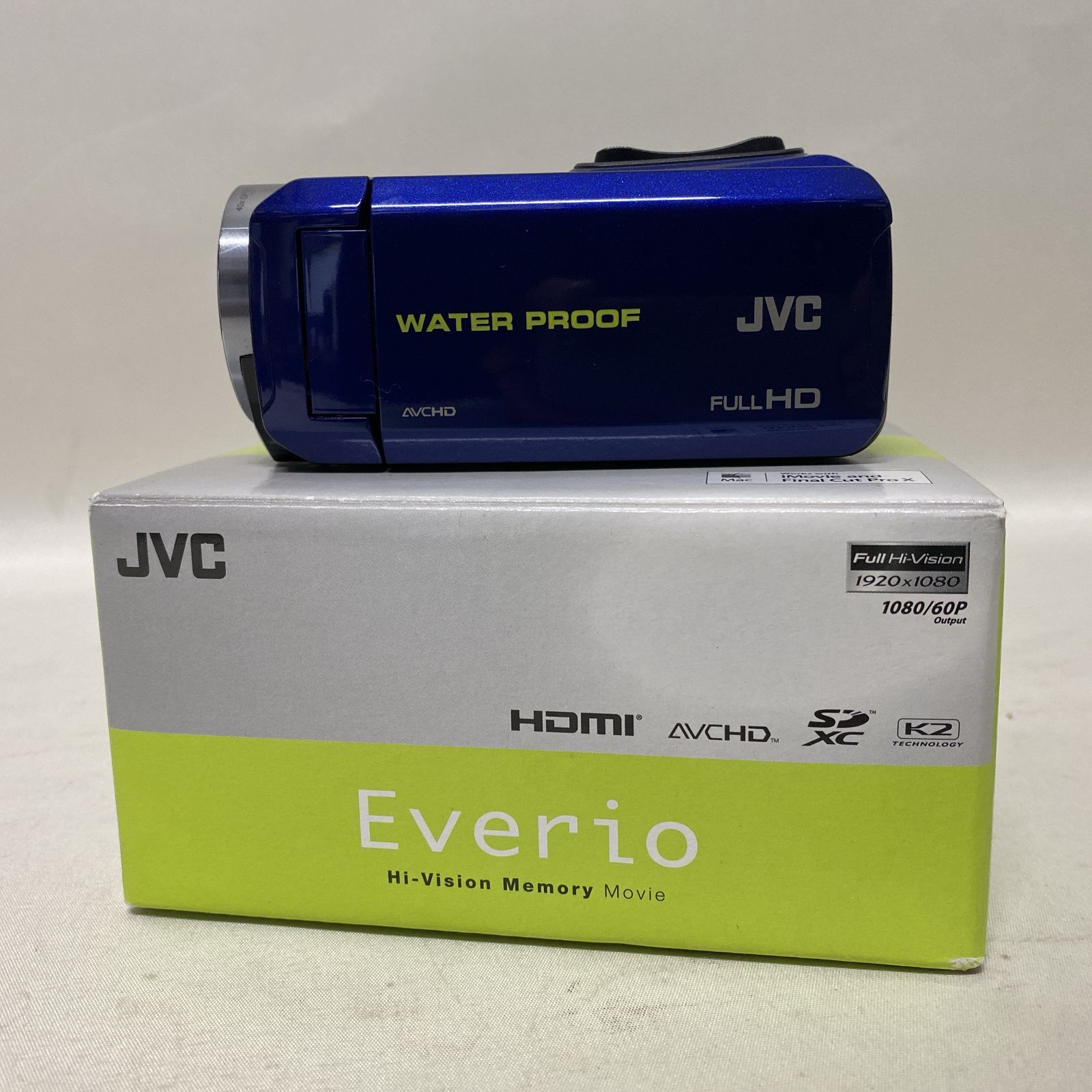 Victor JVC GZ-F100-W 2015年製 ビデオカメラ JVC Everio GZ-F100 価格