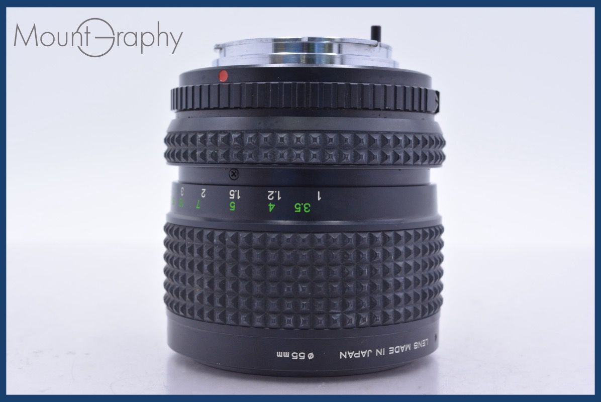 動作保証】 ミノルタ MINOLTA MD ZOOM ROKKOR 35-70mm F3.5 前後