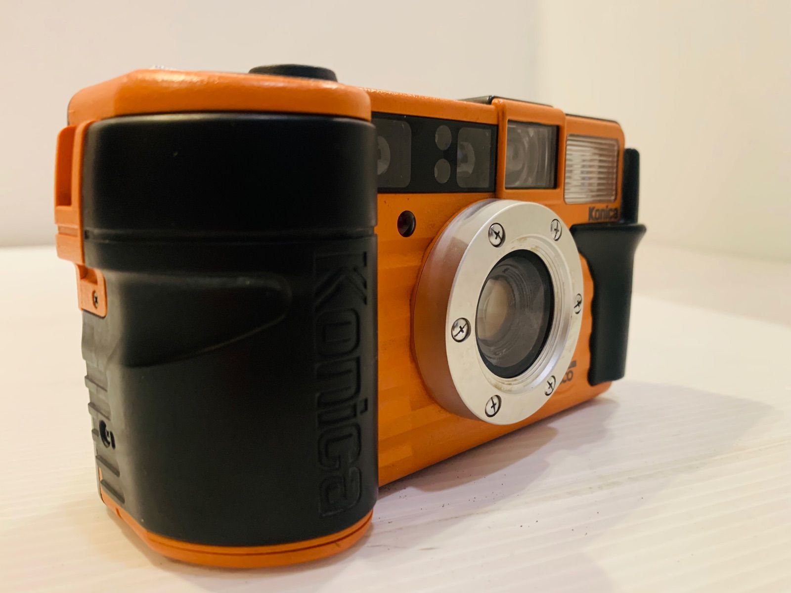 Konica コニカ 28 WB ECO 現場監督 オレンジカラー KONICA 現場監督