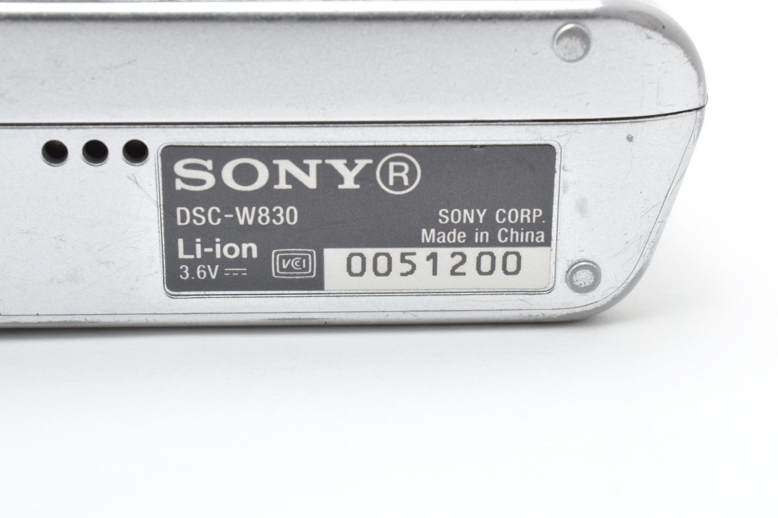 6410 【難あり品(ジャンク）】 Sony Cyber-Shot Dsc-W830 Compact