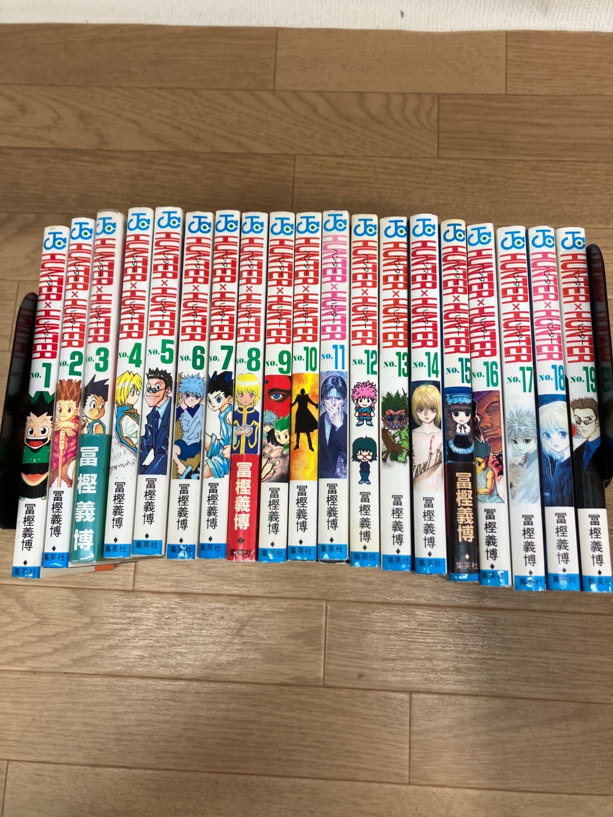 ☆①【未開封3冊】ハンターハンター HUNTER×HUNTER 1~38巻 コミック
