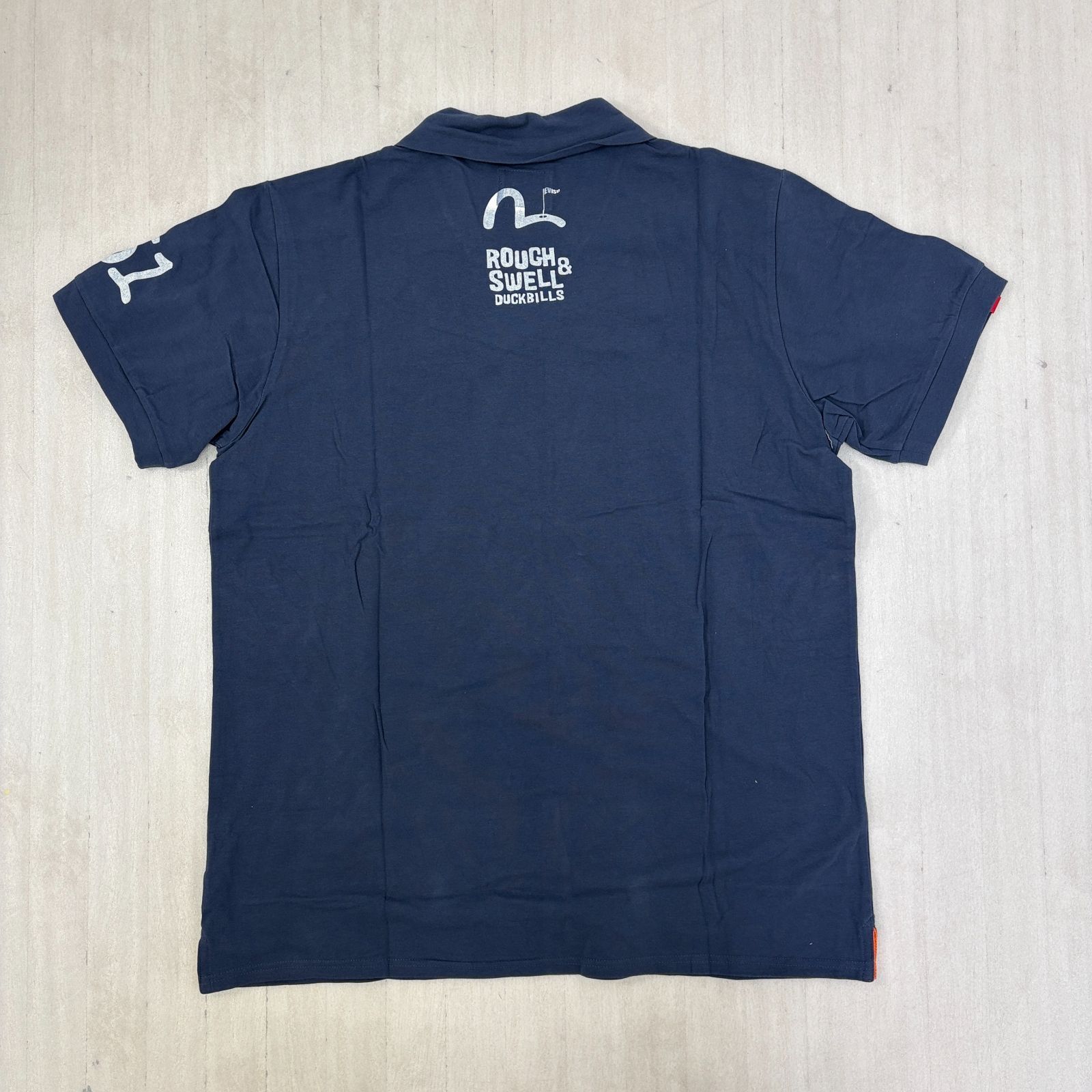 ROUGH&SWELL ラフアンドスウェル × EVISU エヴィス エビス 襟付き半袖